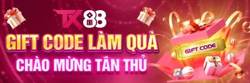 TX88 Hướng dẫn sử dụng Gift Code tại TX88
